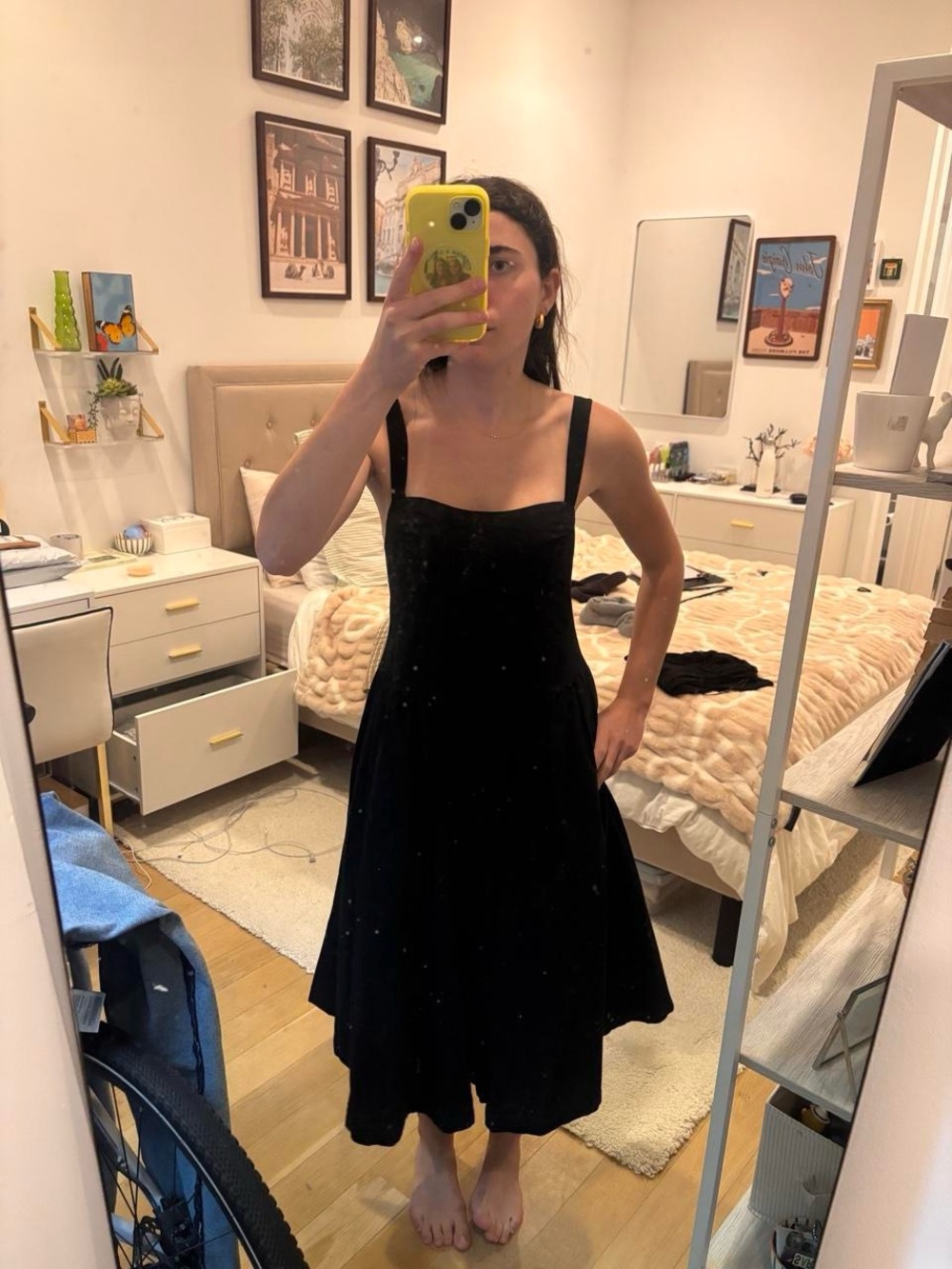Black Midi Dress